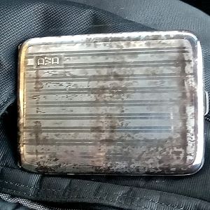 1816 sterling silver cigarette case